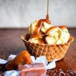 foto gelato caramello